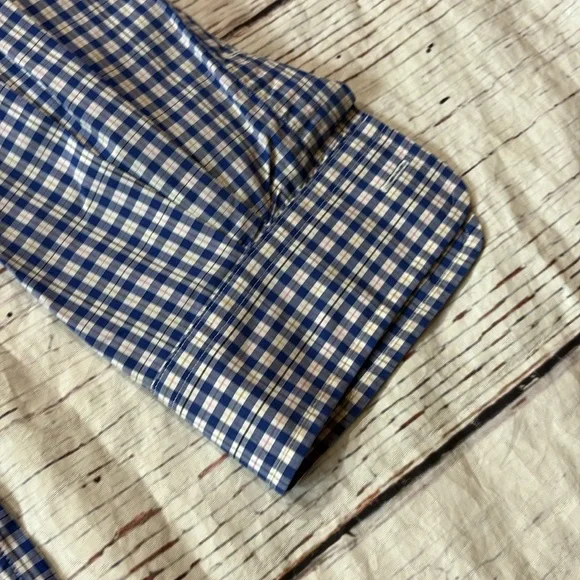 Ralph Lauren Blue Pink Check Button Down Shirt sz 4XLT - Picture 5 of 11